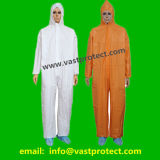Disposable Safety Tyvek Waterproof Type 5/6 Microporous Coverall