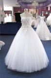 Strapless Leave Beading Floor Lenght Wedding Dress (Q90258)
