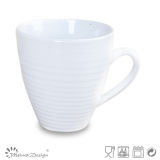White Swirl ceramic Coffee Mug