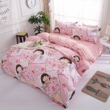 Cheap Polyester Fabric Bedroom Bedding Set Bed Linen