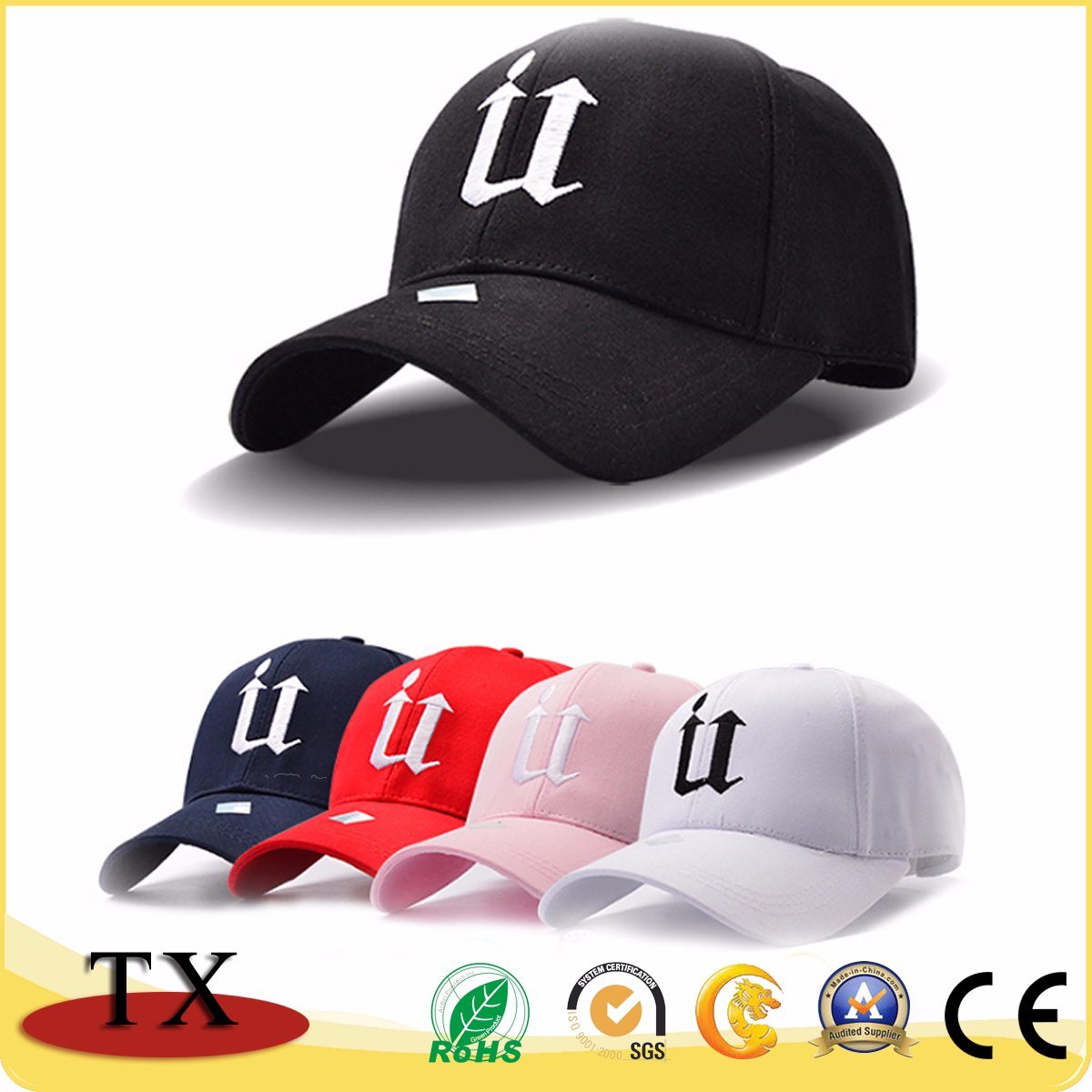 Promotional Blank Cap Baseball Cap with Logo Custom