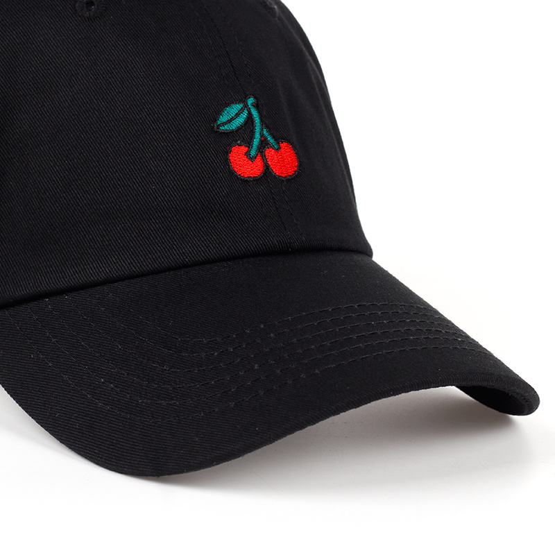 Custom Denim Embroidery Logo Baseball Cap Cotton Dad Hat