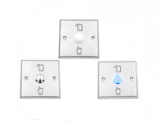 LED Light Door Release Exit Switch for Access Control System