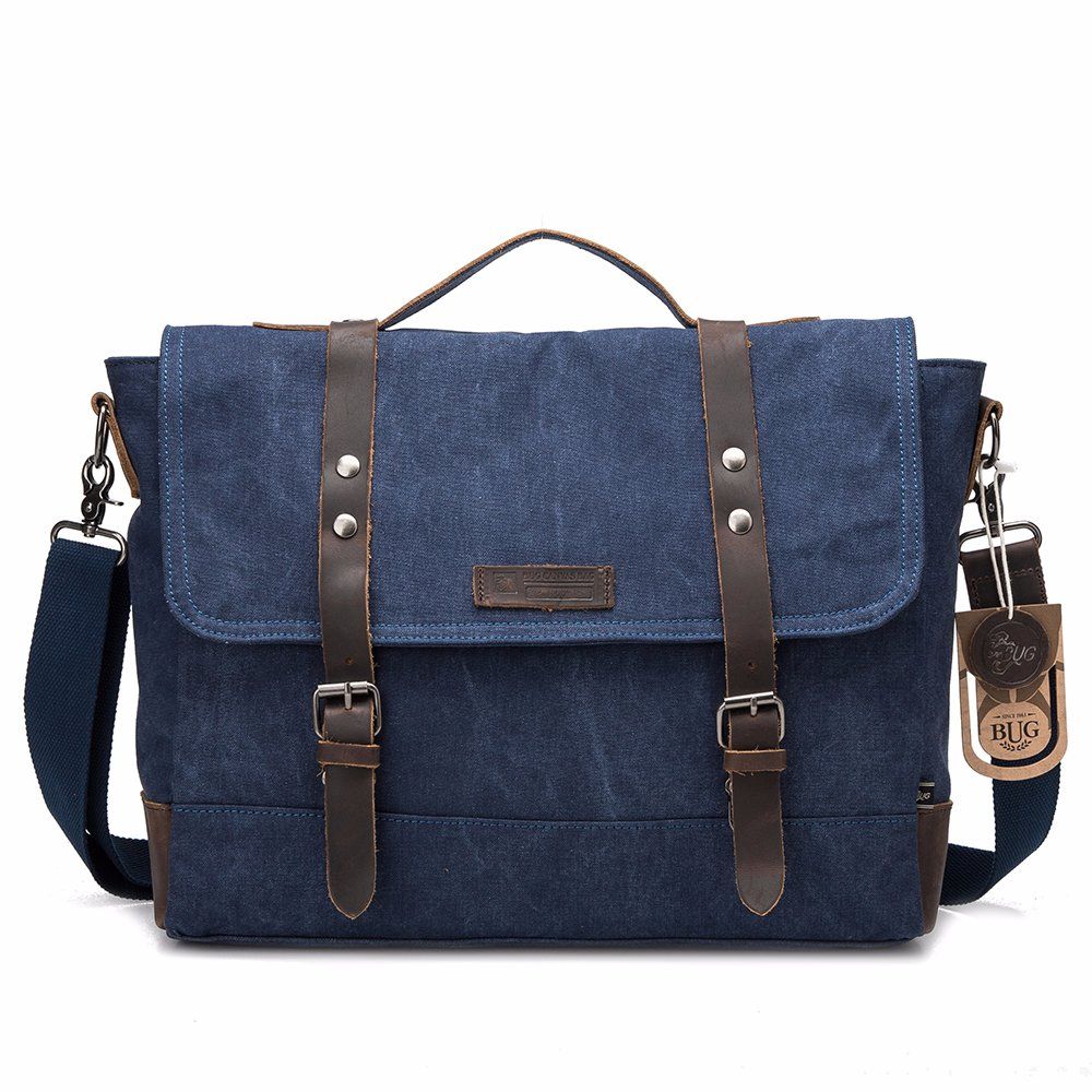 2018 New Arrival Custom Laptop Men Canvas Messenger Bag