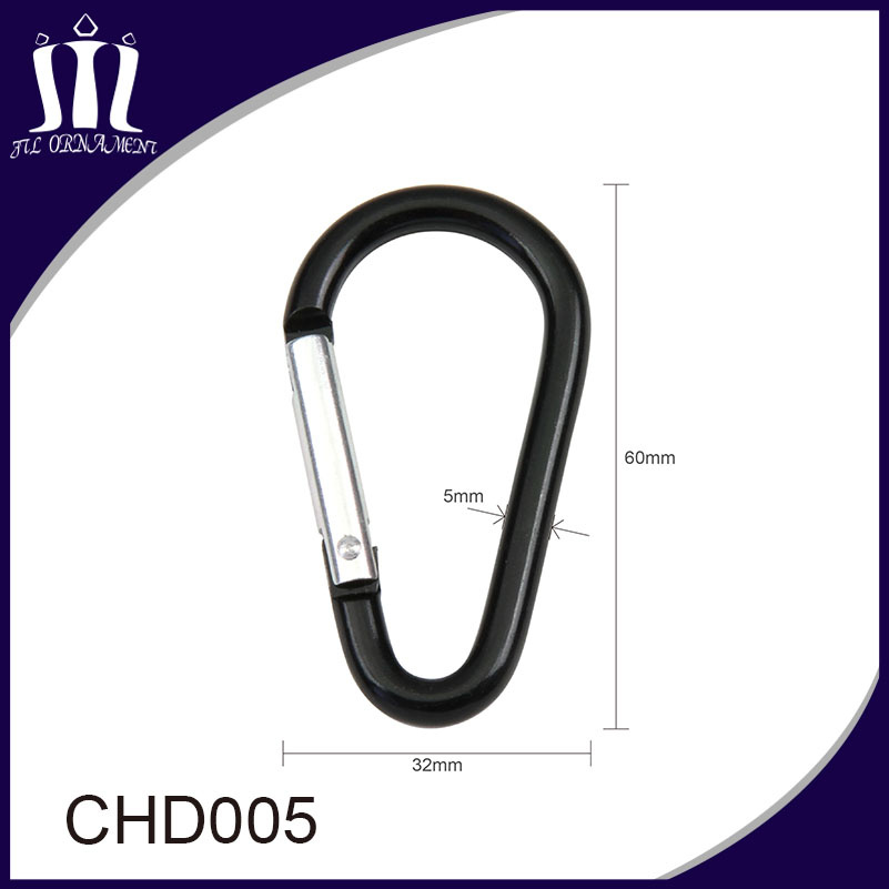 Various Type Decorative D Shape Climbing Carabiner Hooks