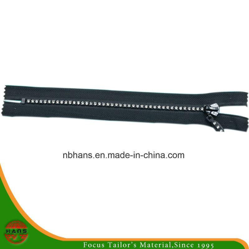 4# Auto-Lock Close-End Diamond Zipper (B-HANSAX-20)