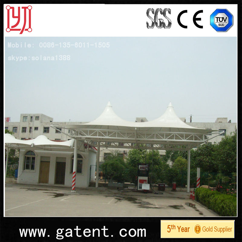 Push-Button Bulk Plant Service Station Awning Tent