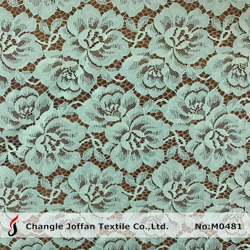 2017 New Fashion Jacquard Flower Lace (M0481)