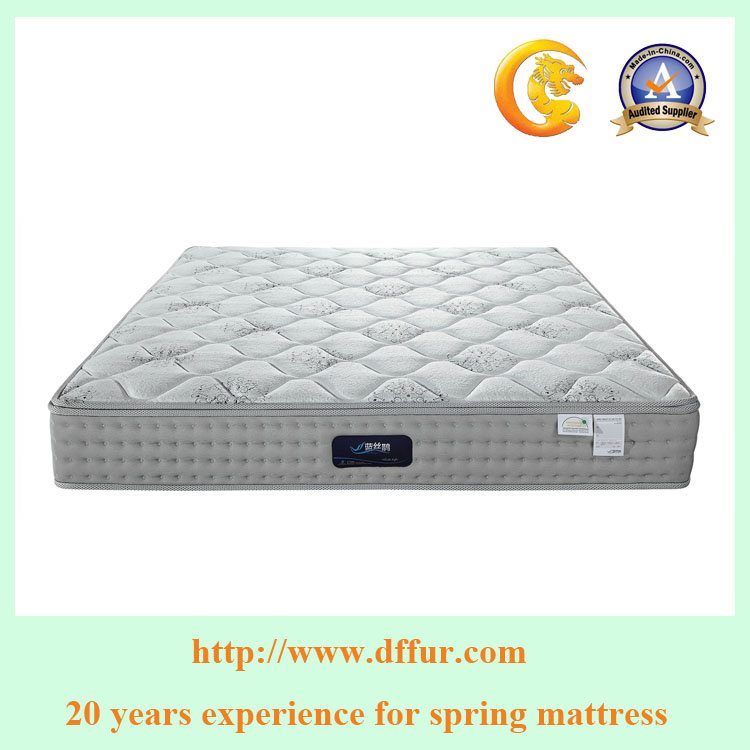 4 Inch Natural Memory Foam Mattress with Pocketed Coil