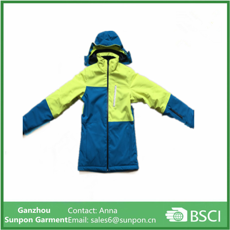 2017 New Winter Ski Jacket with Wind Skirt