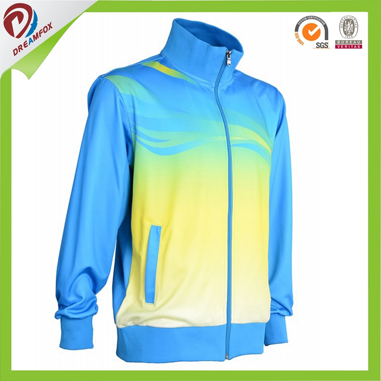 Breathable Fashion Cheap Custom Sublimation Tracksuit Design