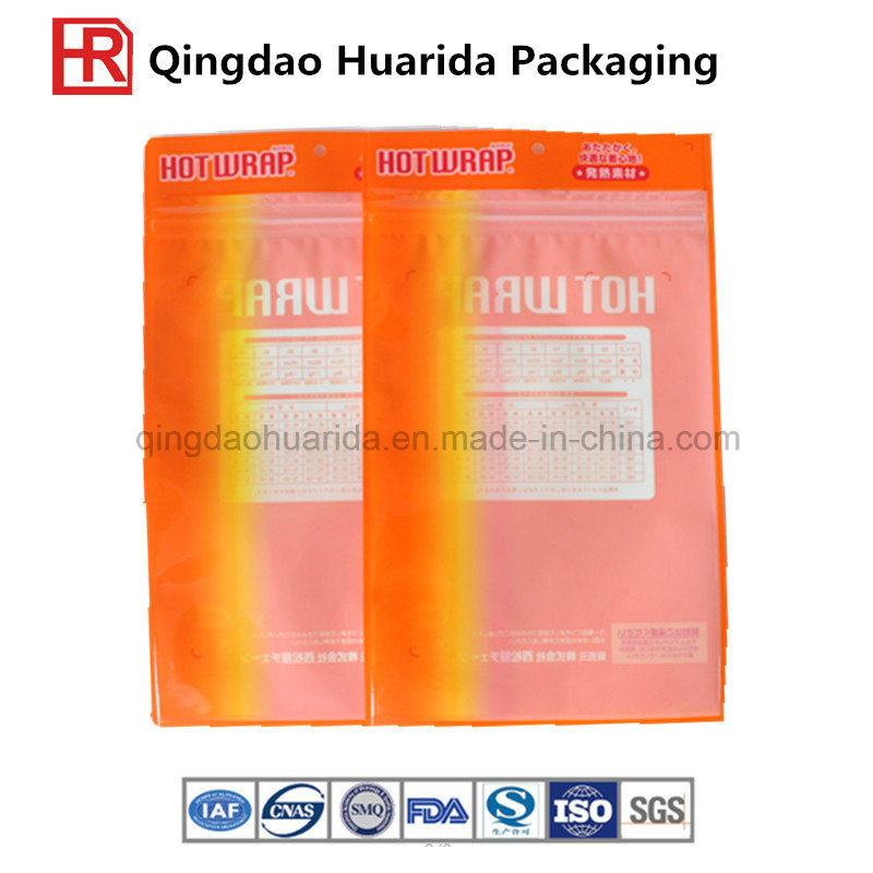 Transparent CPP Non-Woven Garment Packaging Bag with Customer Design