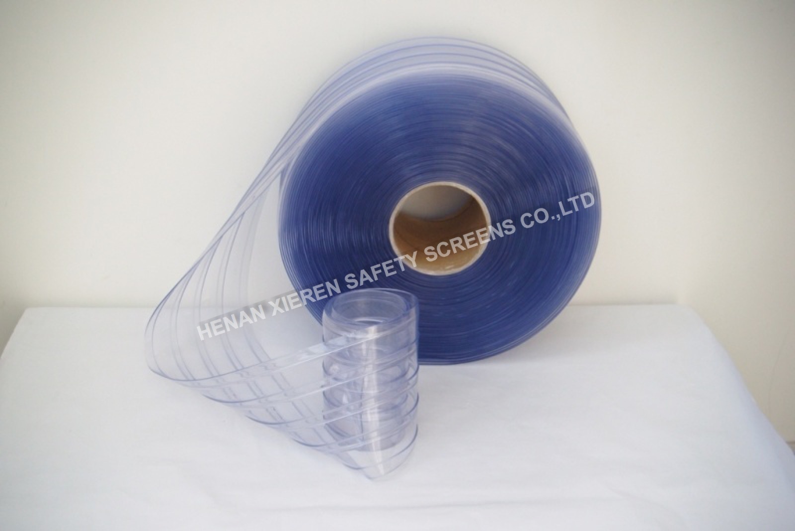 Freezer Clear Ribbed PVC Strip Curtains