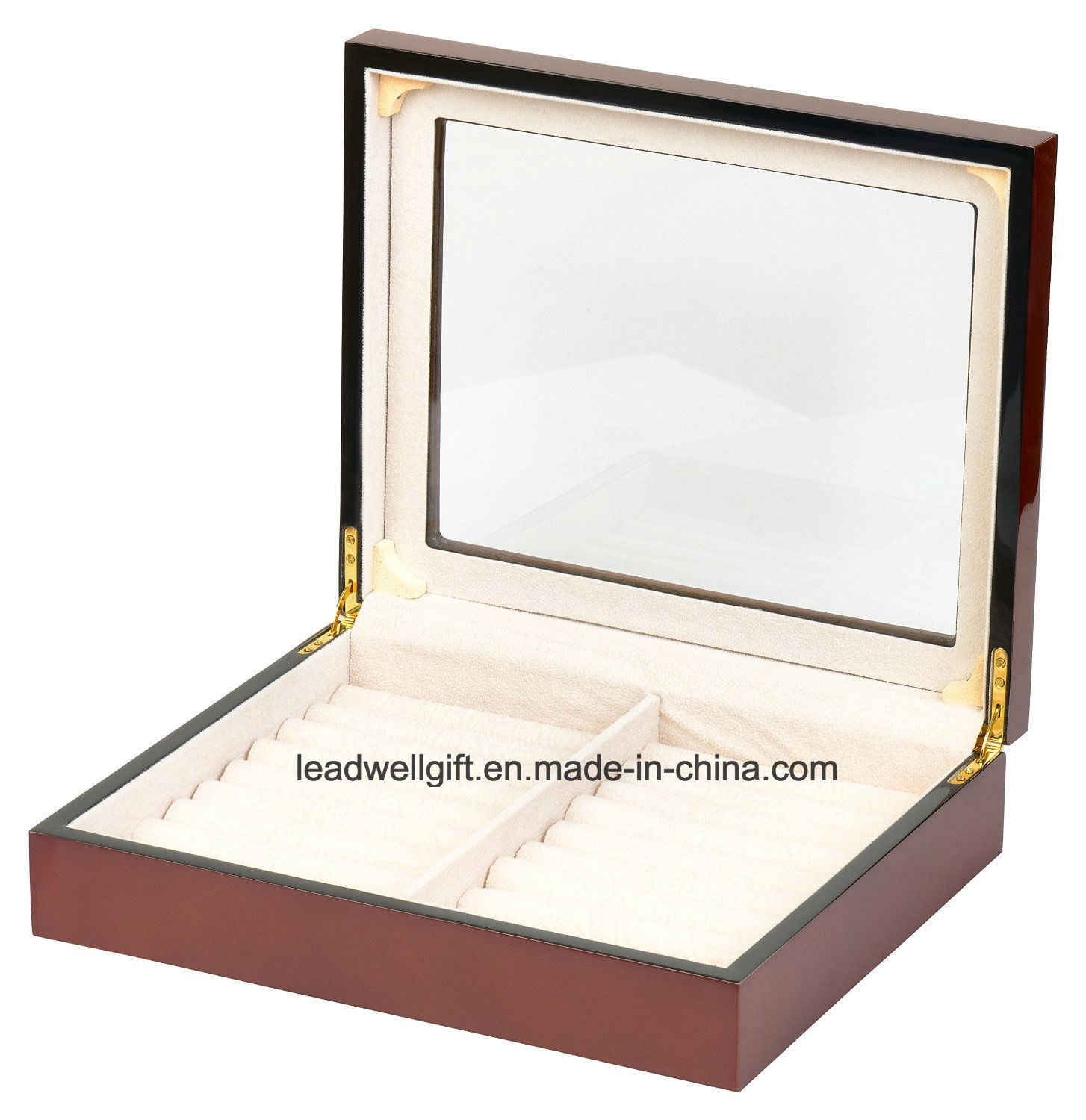 Cufflink Jewelry Ring Box in High Gloss Gift Packaging Box