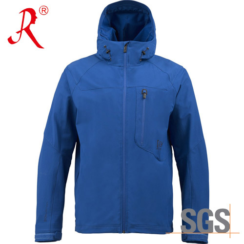 Custom Design Windbreaker Mens Soft Shell Jacket (QF-426)