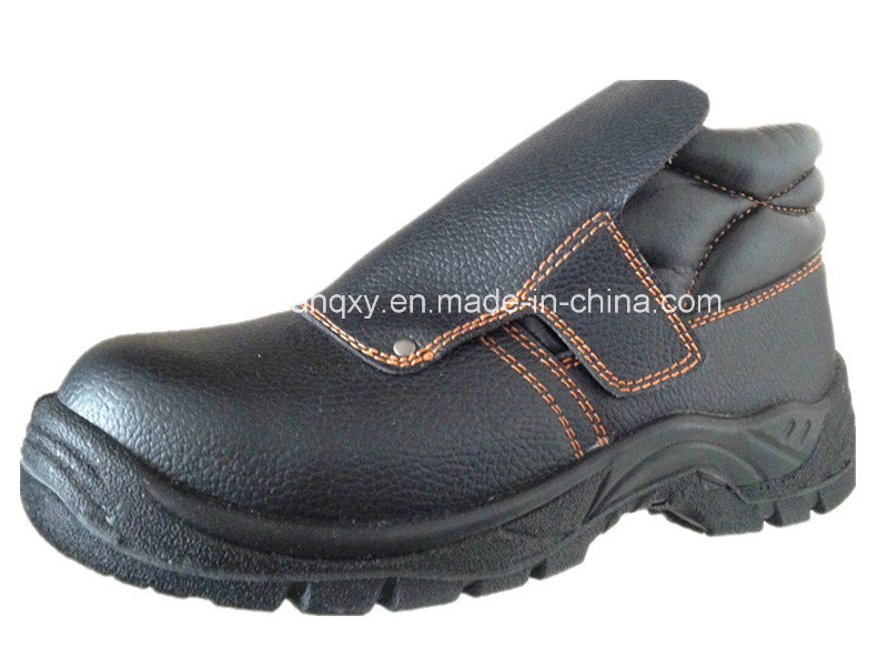 Protect Instep and No Shoelack Safety Shoes (HQ-022)