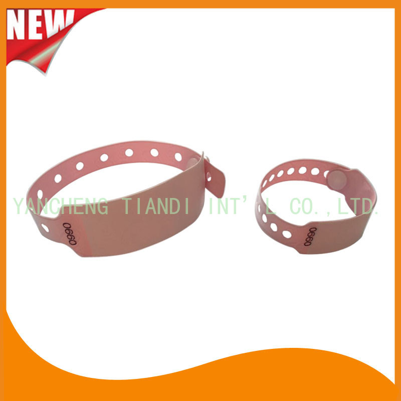 Hospital Mother and Baby Write-on Disposable Medical ID Wristband (6120B18)