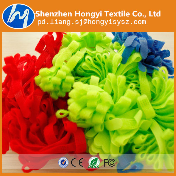 Reusable Nylon Materials Hook & Loop Velcro Cable Ties