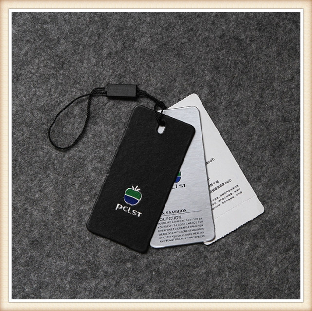 Professional Custom New China Men Jacket Hang Tag Designs