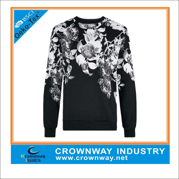 Custom Sublimation Crew Neck Sweatshirt for Man