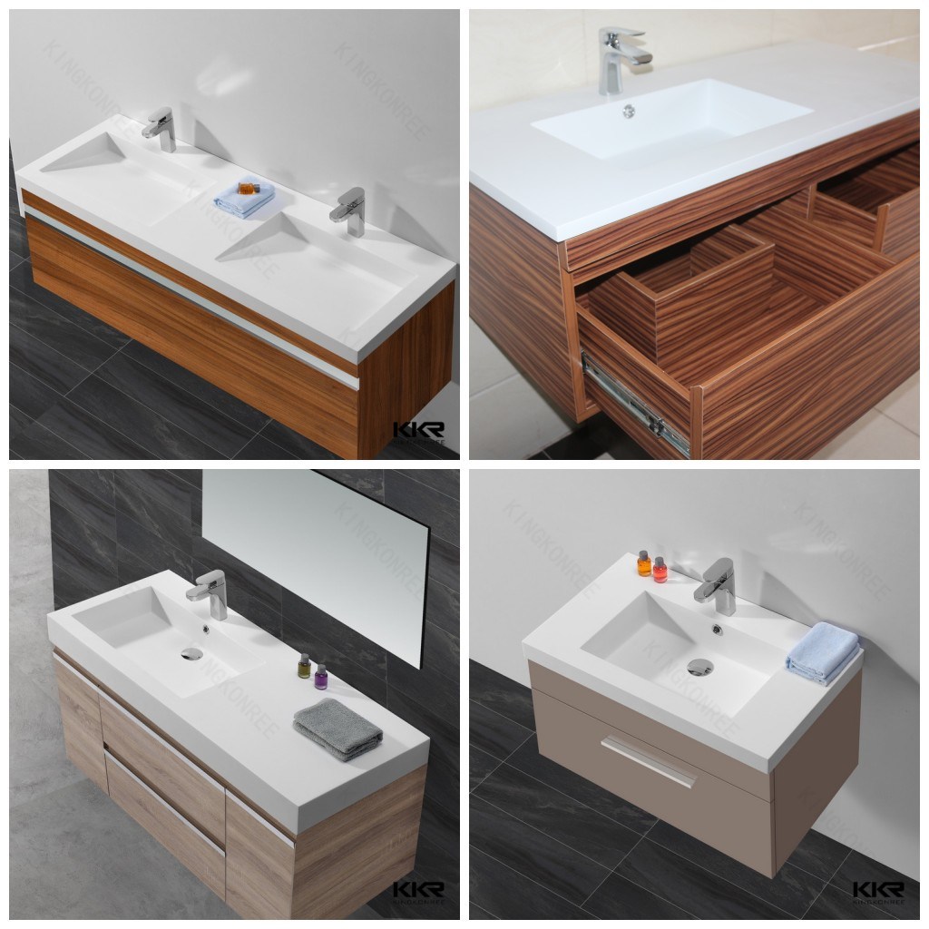 Manufacturer Bathroom Ware Cabinet Basin