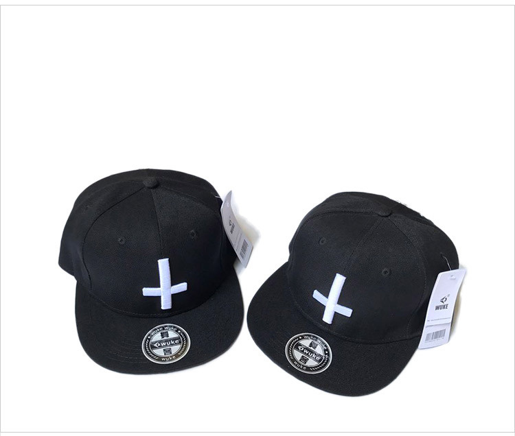 High Quality 2D Embroidery Flat Brim Screen Print Snapback Cap