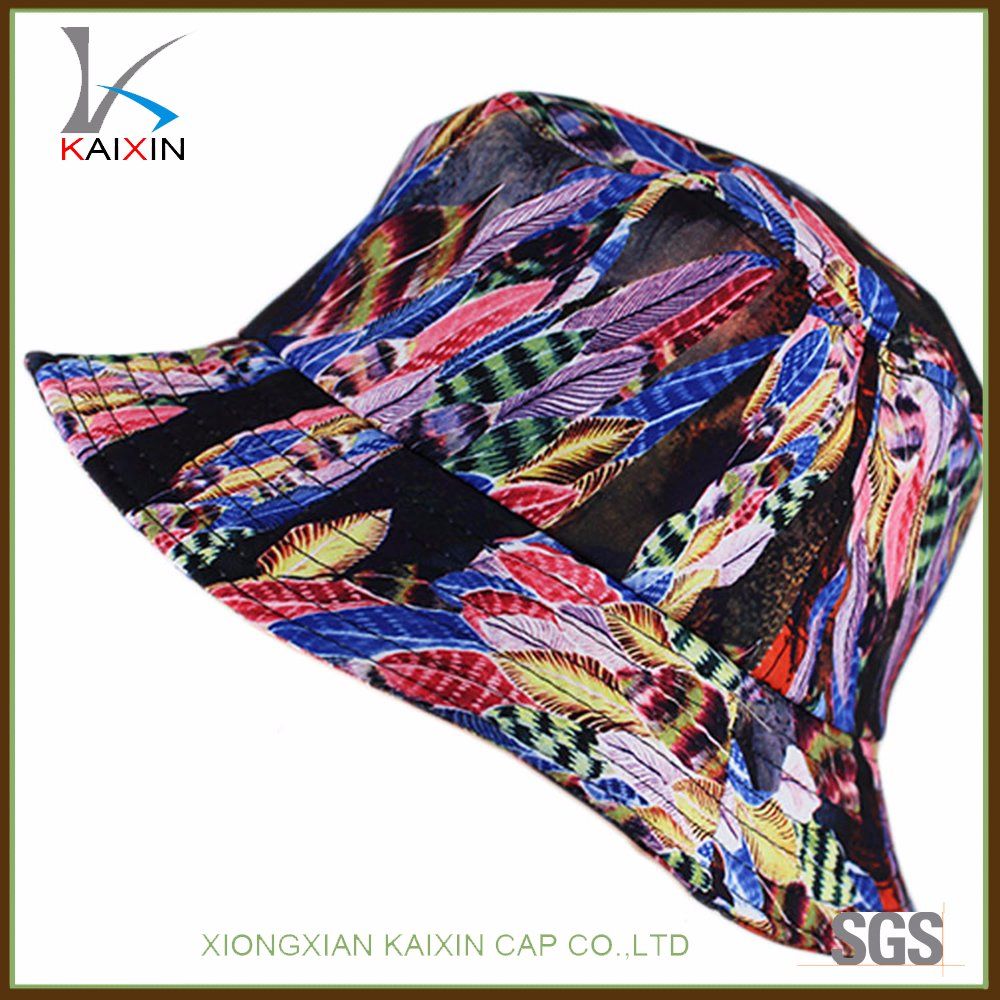 Wholesale Printed Cheap Custom Bucket Hats