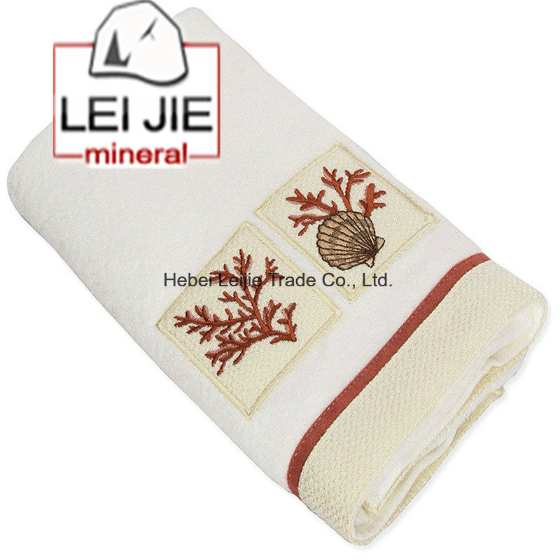 High Quality Embroidered 100% Terry Cotton Bath Towel Factory Price