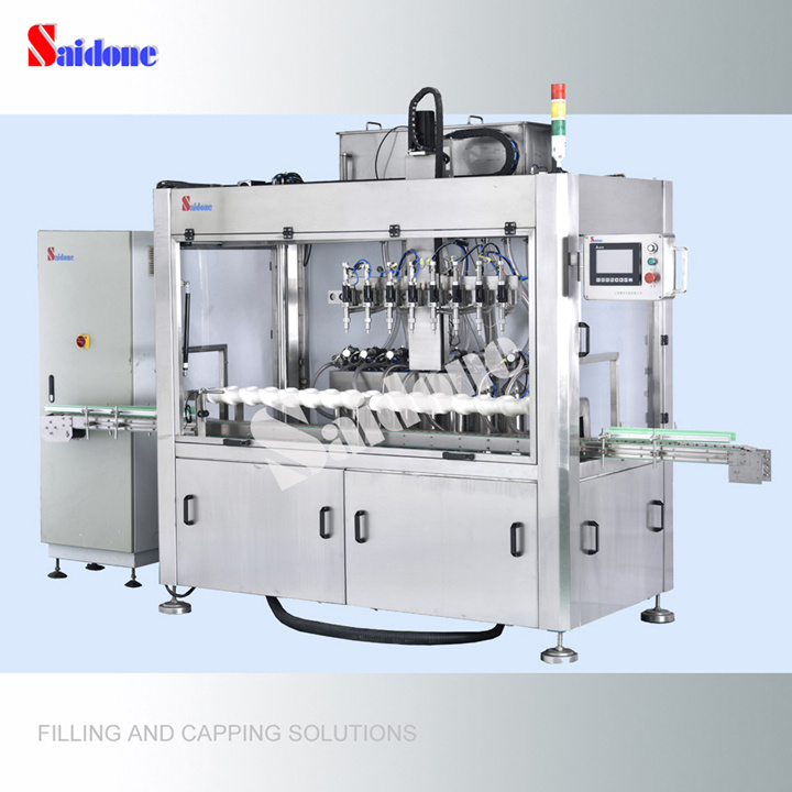 Good Quality Automatic Cosmetic Filling and Packing Machine Piston Filler