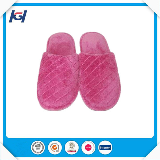 Cheap Wholesale Quilting Warm Custom House Slippers for Women