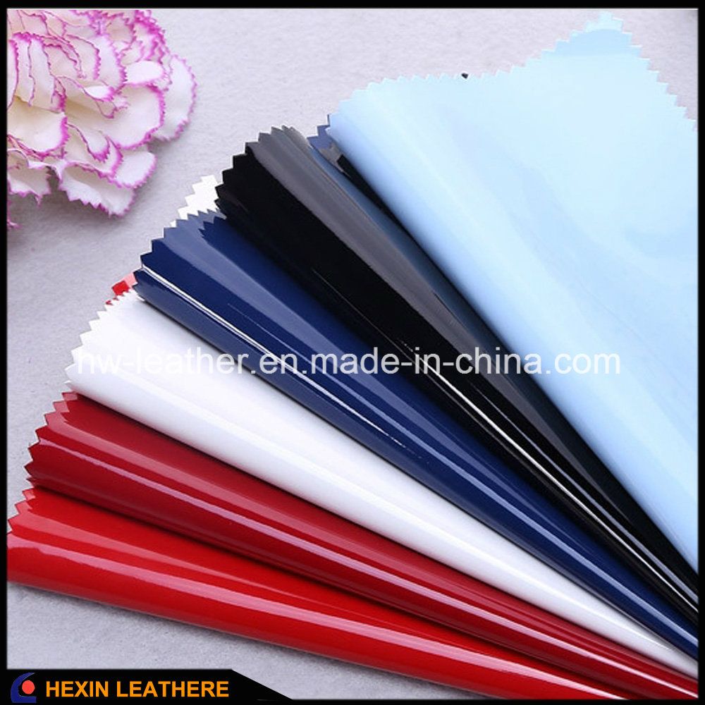 No Folding Mark Synthetic PU Leather for Ladies Shoes Hx-S1707
