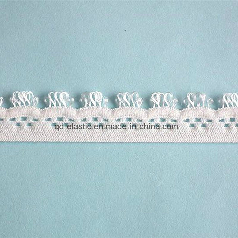 18mm Custom Color Eyelash Elastic Eyewinker Lace as Underwear Lingerie Trimmings