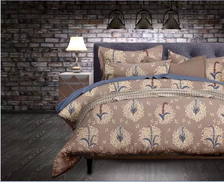 Printed Brushed Microfiber Polyester Bedding Bedlinen