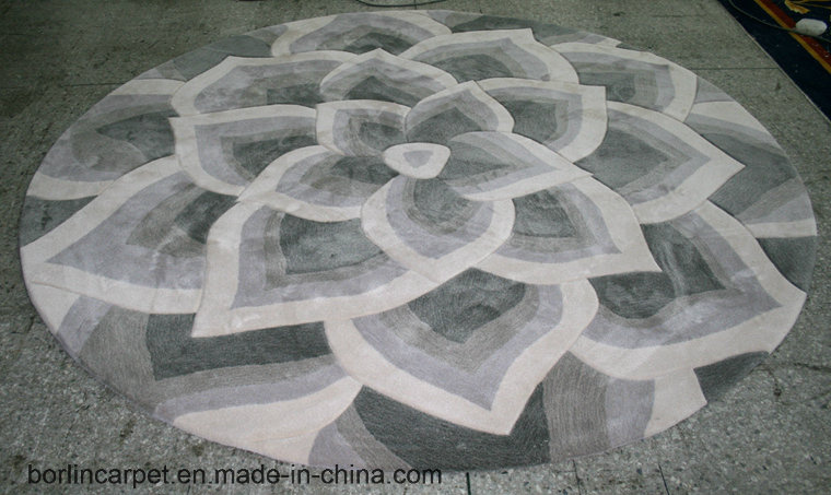 Floor Carpet Circle Design