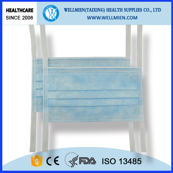 En14683 Surgical Face Mask with Tie on