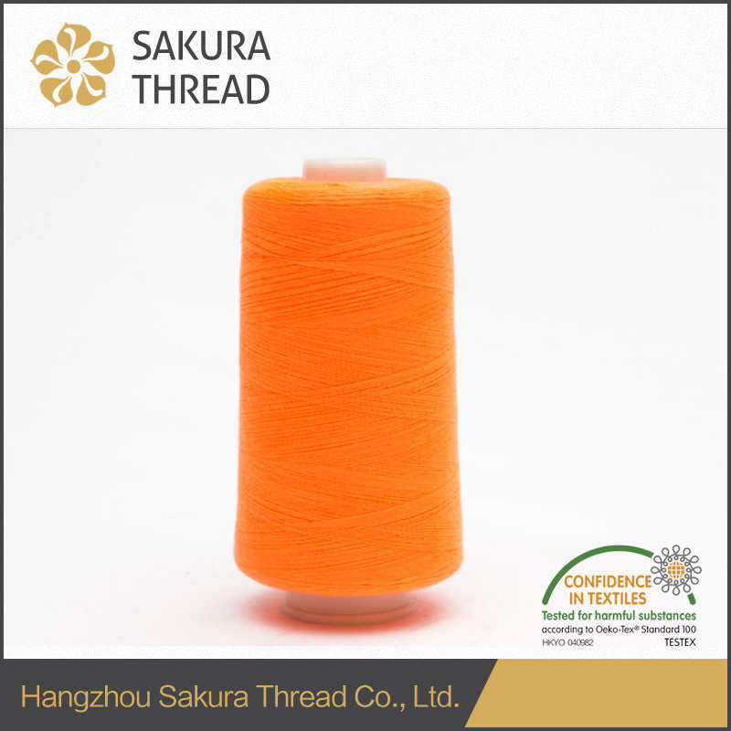 60/4 Oeko-Tex100 1 Class Polyester Sewing Thread