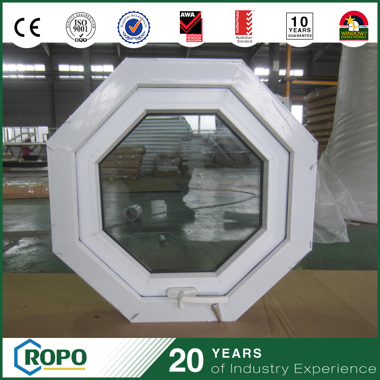 UPVC/PVC Double Glazed Awning Window