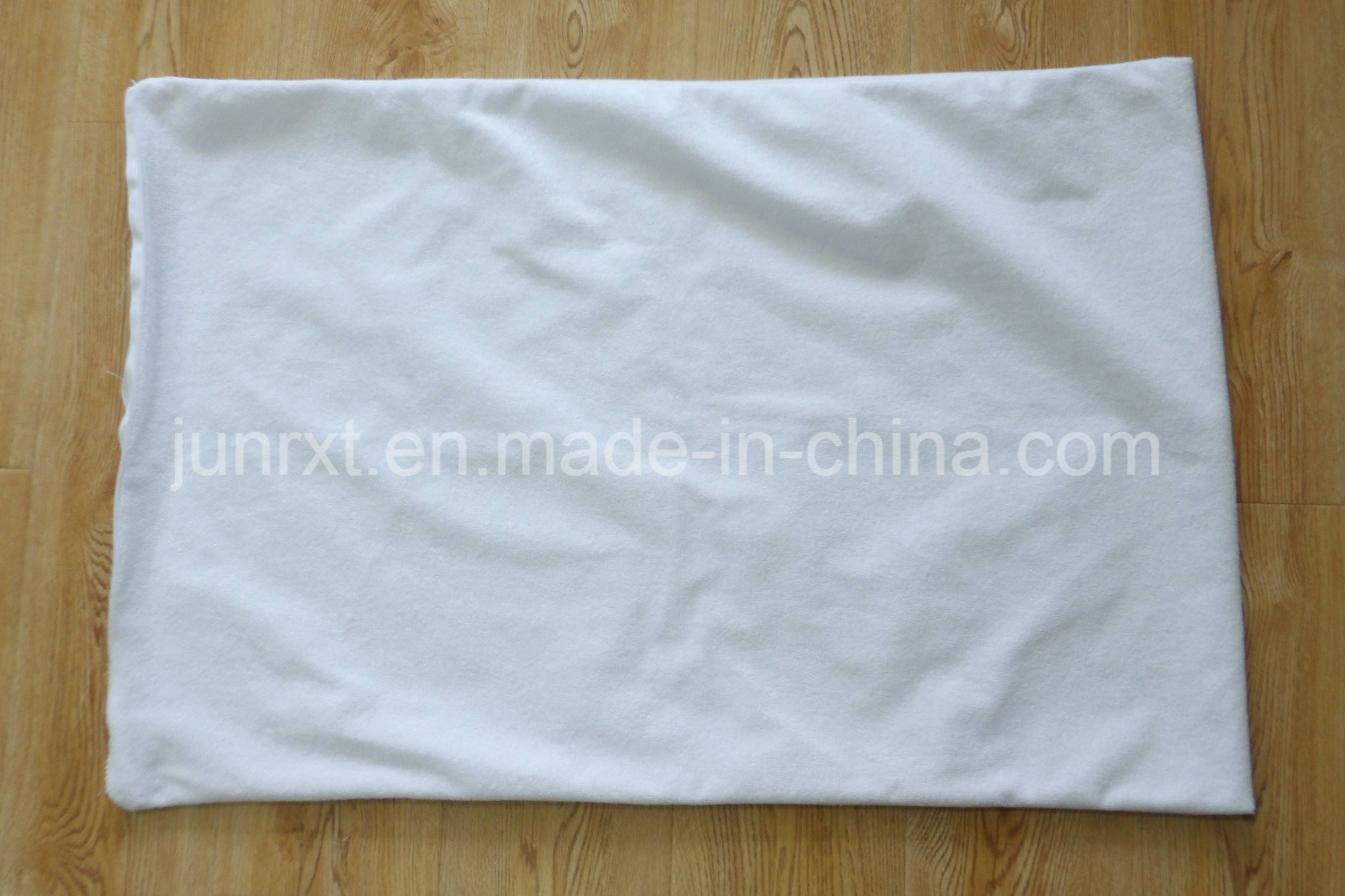 High Quality Washable Terry Cloth Pillow Cases with PU Laminating