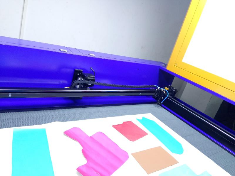 Hig Resolution Panomatic Camera Laser Cutting Machine for Embroidery