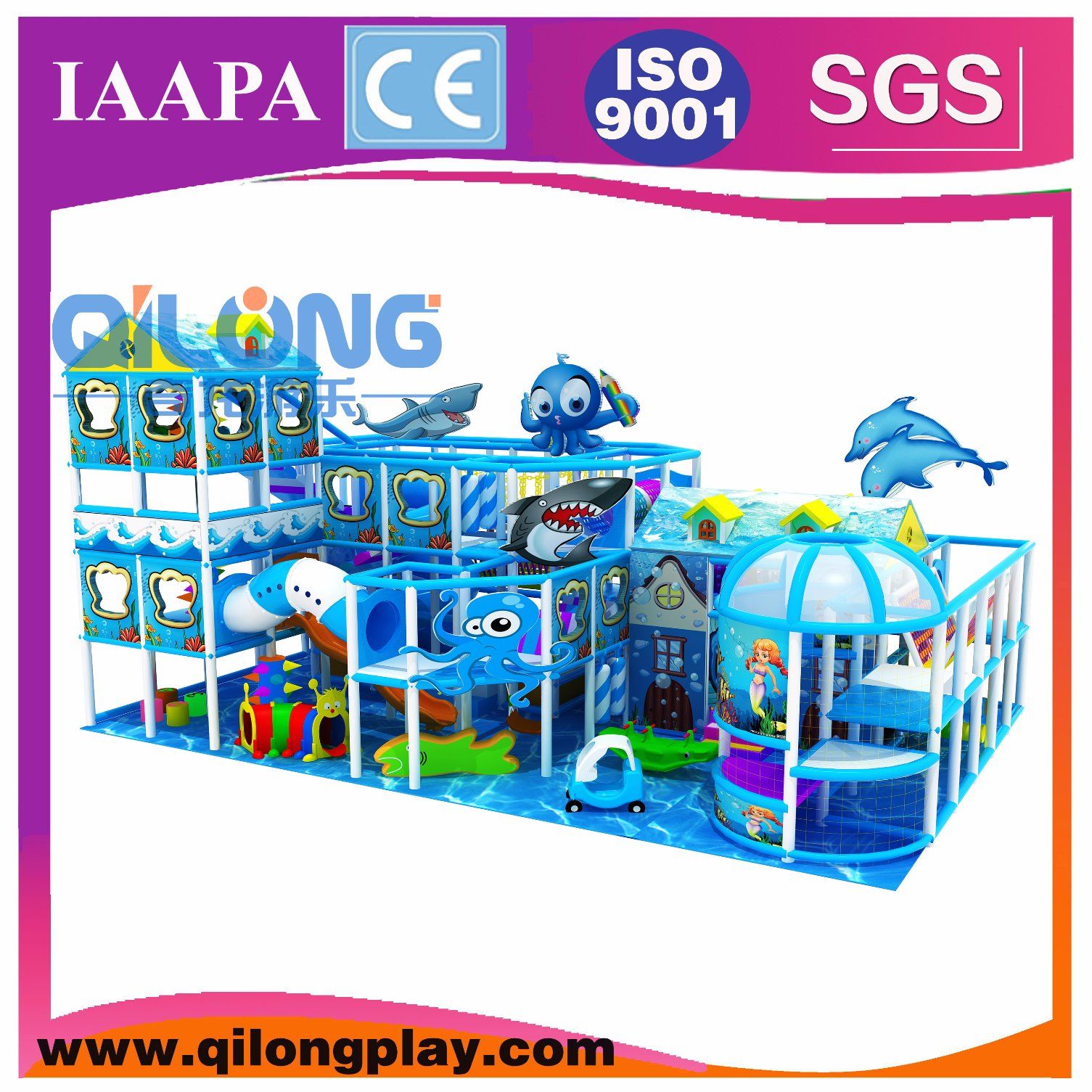 Specific Design & Interesting Children Indoor Playground Equipment (QL-3098D)