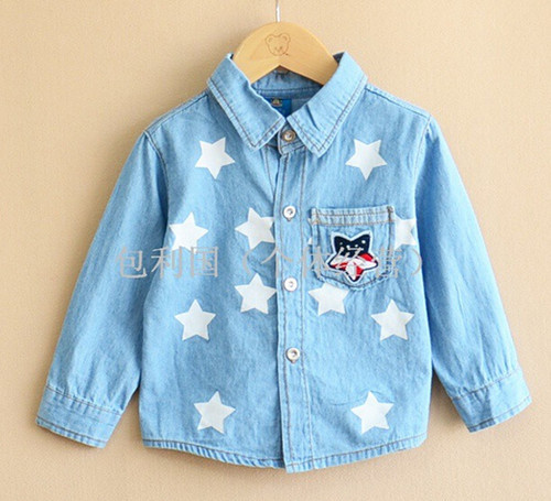 2015 Children New Arrival Denim Jacket for Boy Jean Jacket