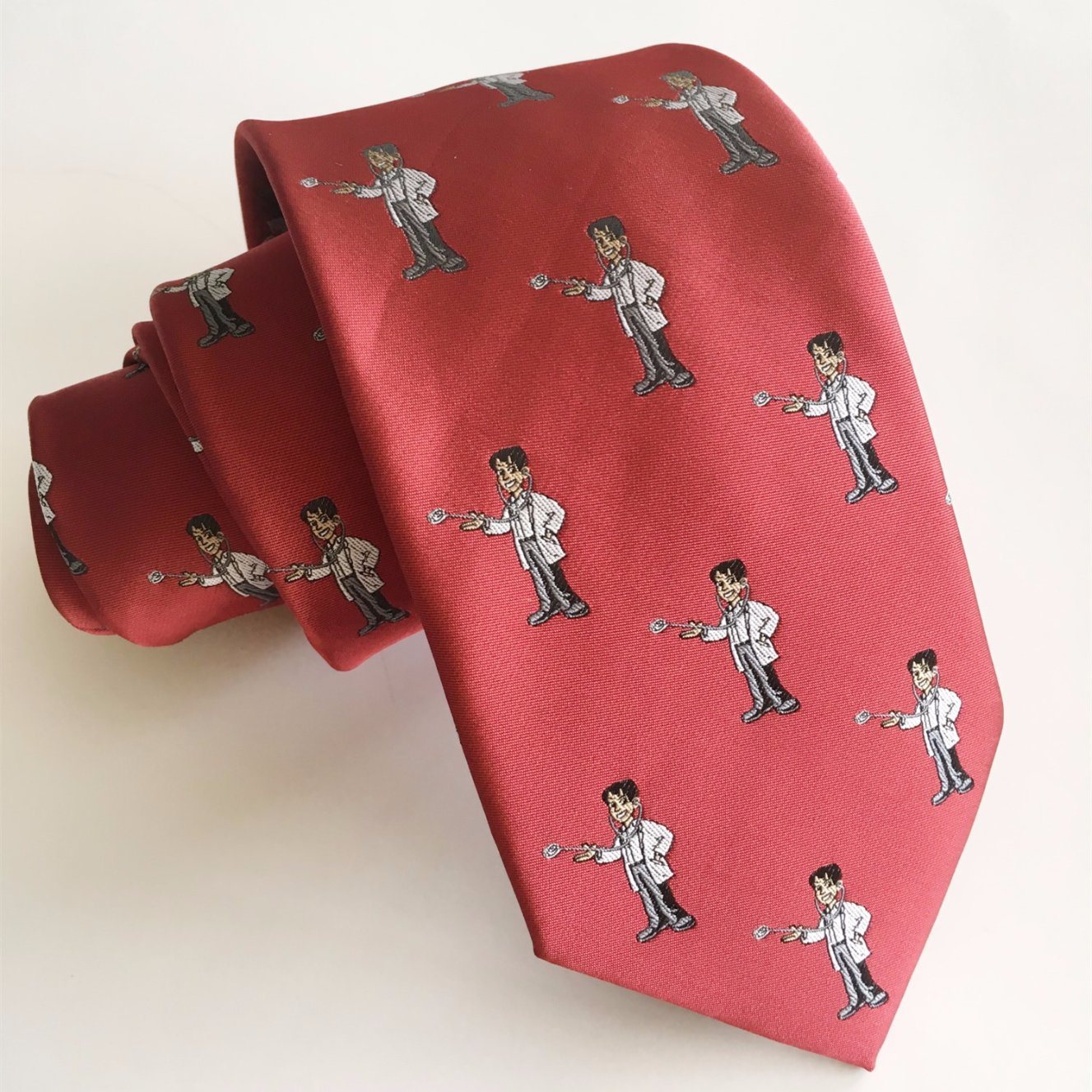 Wholesale Manufacturer Silk Tie Logo Tie Custom Design Tie (L024)