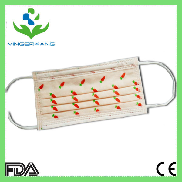 Disposable PP Non Woven Medical Face Mask Earloop