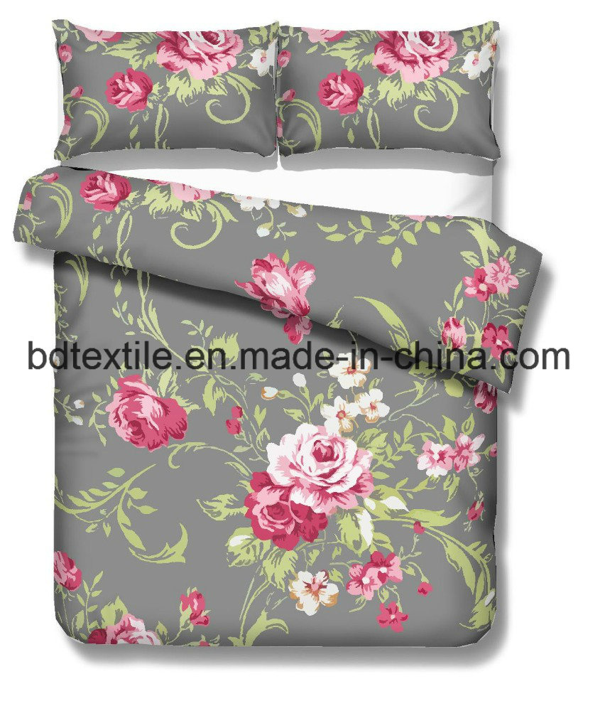 100% Polyester Microfiber Pigment Printed Fabric for Home Textile