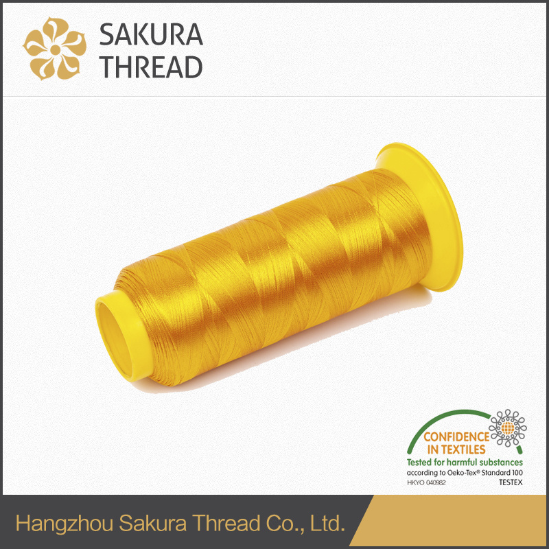 Oeko-Tex100 1 Class Rayon Thread with High Strength