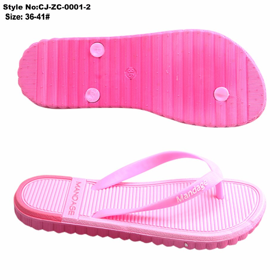 Beach PVC Flip Flops, Cheap Flip Flop Slippers for Women