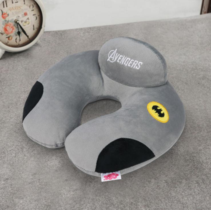 Traveling Creative Alliance Cartoon U-Pillow Crystal Super Soft Pillow