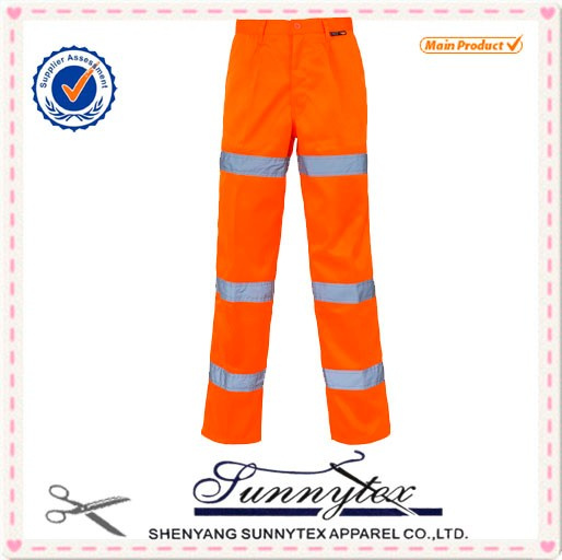 Hv Style Industrial OEM Service Cargo Pocket Work Pant for Men