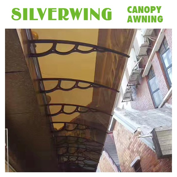 Hot Sale Large Polycarbonate Canopy Plastic Awnings for Sliding Doors (YY-H)