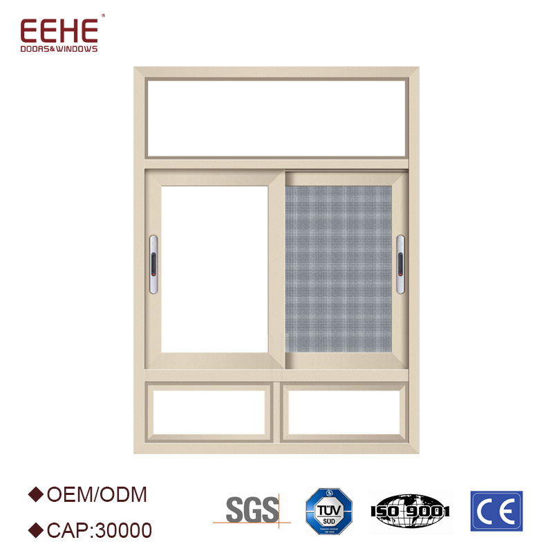 Bathroom Sliding Window with Mosquito Net